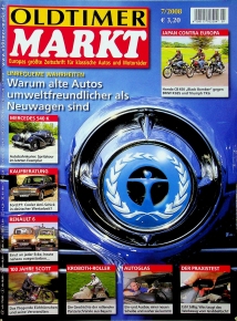 Deckblatt Oldtimer Markt (07/2008)
